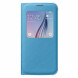 Чехол для Samsung Galaxy S6 S-View Cover (EF-CG920BLE), Blue в Рязани