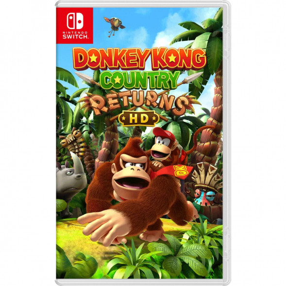 Игра Donkey Kong Country Returns HD [Nintendo Switch, английская версия] в Рязани