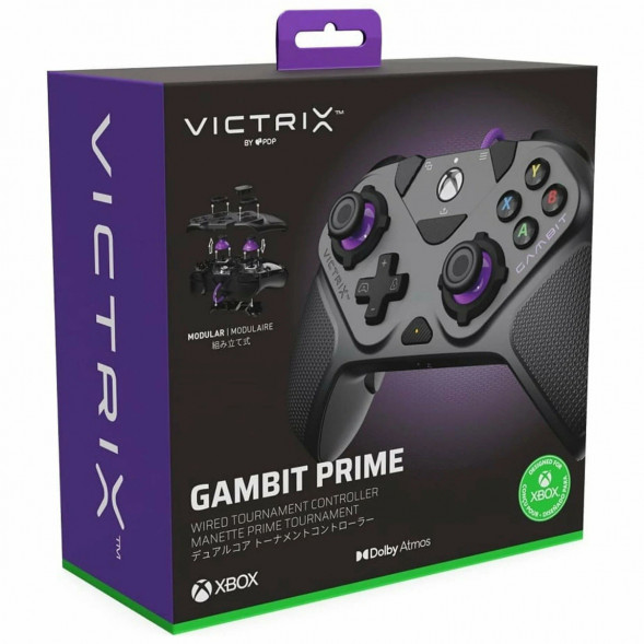 Проводной геймпад PDP Victrix Gambit Prime Tournament Controller Xbox One/Series/PC, черный в Рязани