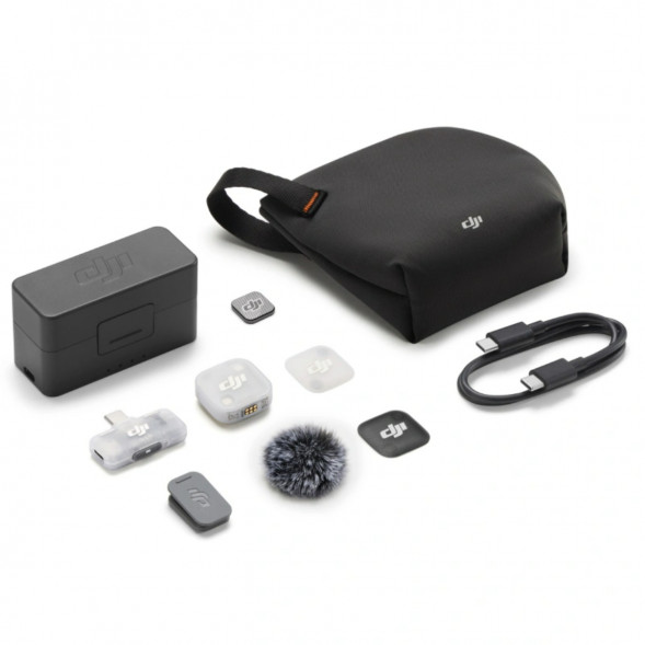 Беспроводные микрофоны DJI Mic Mini 2 (1 TX + 1 Mobile RX + Charging Case) в Рязани