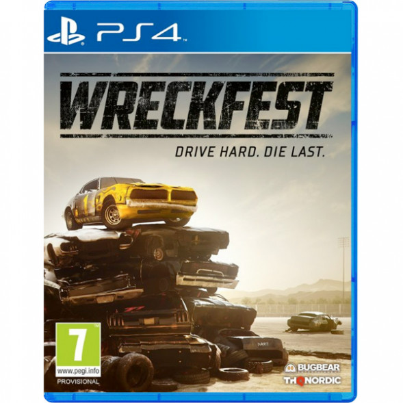 Игра Wreckfest [PS4, русские субтитры] в Рязани
