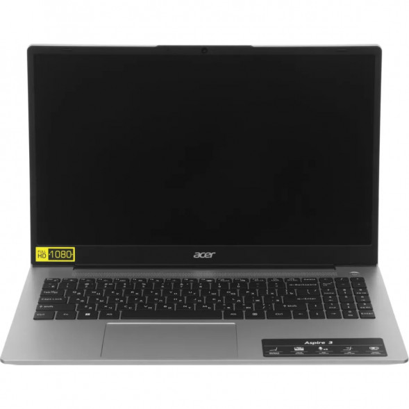 Ноутбук Acer Aspire 3 A325-42 (15.6&amp;quot;, IPS, AMD Ryzen 7 7730U 2ГГц, 8 ядер, 16ГБ DDR4, 512ГБ SSD, AMD Radeon Graphics, без ОС), серебристый в Рязани