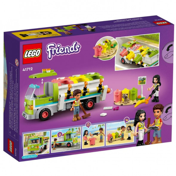 Конструктор LEGO Friends 41712 Грузовик для переработки отходов в Рязани