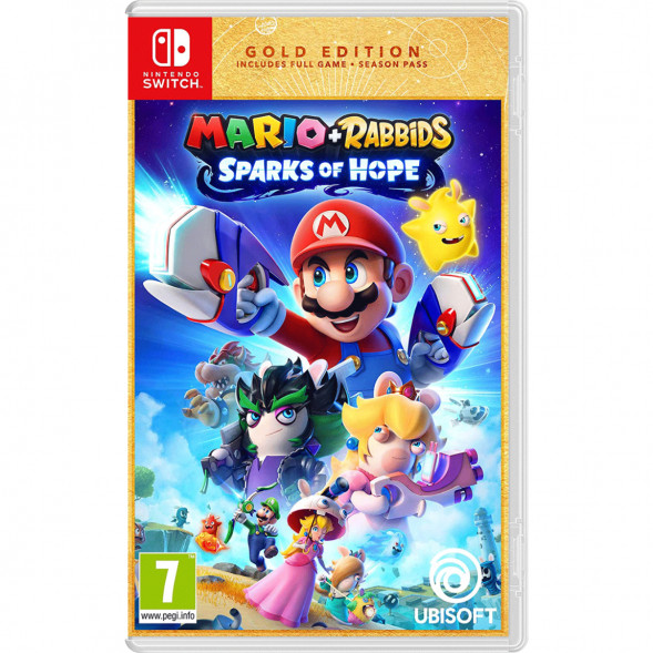 Игра Mario + Rabbids: Sparks of Hope. Gold Edition [Nintendo Switch, русские субтитры] в Рязани