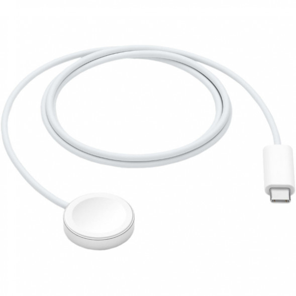 Кабель Apple USB-C с магнитным креплением для зарядки Apple Watch, 1 м, белый (MLWJ3) в Рязани