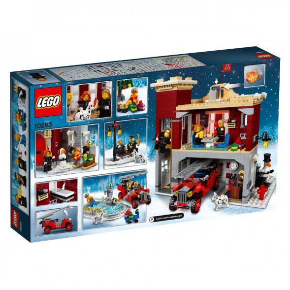 Конструктор LEGO Creator 10263 Пожарная часть в зимней деревне в Рязани