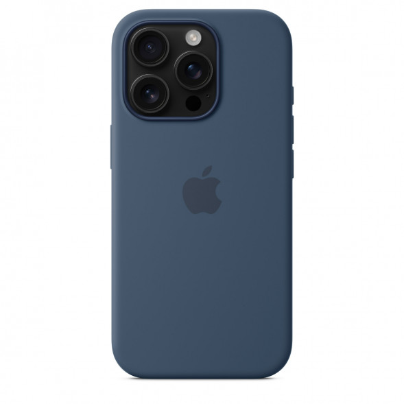 Чехол Apple iPhone 16 Pro Silicone Case with MagSafe, Denim (MYYK3ZM/A) в Рязани