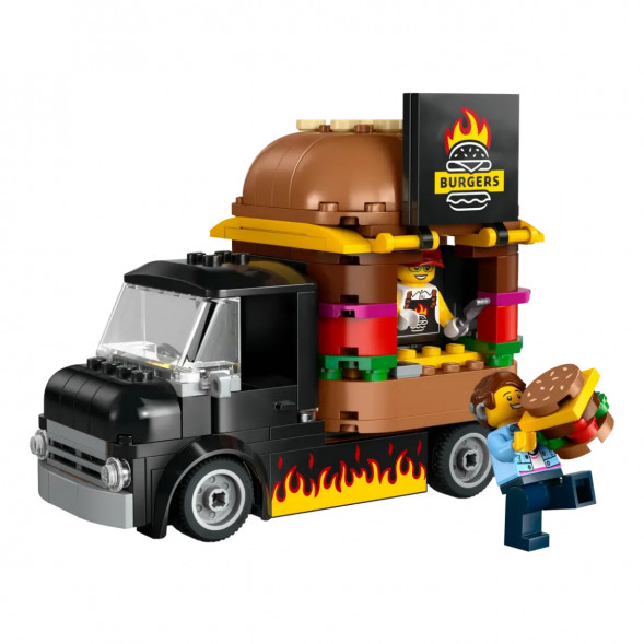 Конструктор LEGO City 60404 Бургерная на колесах в Рязани