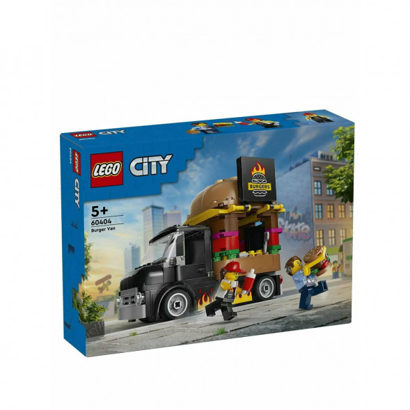 Конструктор LEGO City 60404 Бургерная на колесах в Рязани