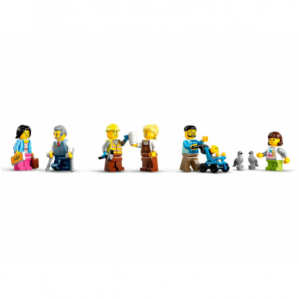 Конструктор LEGO City 60469 Центральный железнодорожный вокзал в Рязани