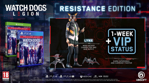 Игра Watch Dogs: Legion. Resistance Edition [PS4, русская версия] в Рязани