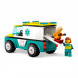 Конструктор LEGO City 60403 Скорая помощь и сноубордист в Рязани