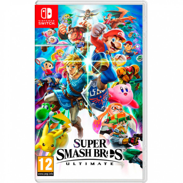 Игры Super Smash Bros. Ultimate [Nintendo Switch, русская версия] в Рязани