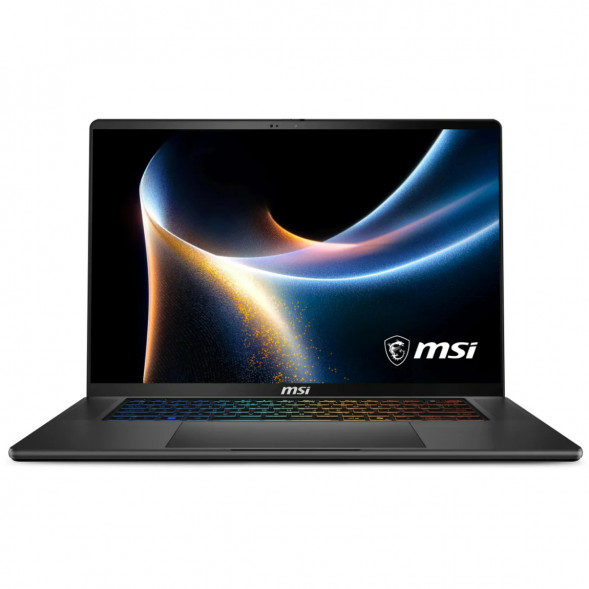 Ноутбук MSI Stealth 16 AI+ B3WI-012RU (16&amp;quot;, OLED, Intel Core Ultra 9 386H 2.1ГГц, 16 ядер, 32ГБ DDR5, 1ТБ SSD, NVIDIA GeForce RTX 5080, Windows 11 Home), черный в Рязани