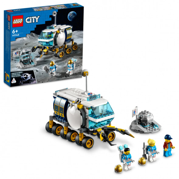 Конструктор LEGO City Space 60348 Луноход в Рязани