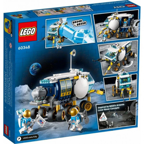 Конструктор LEGO City Space 60348 Луноход в Рязани