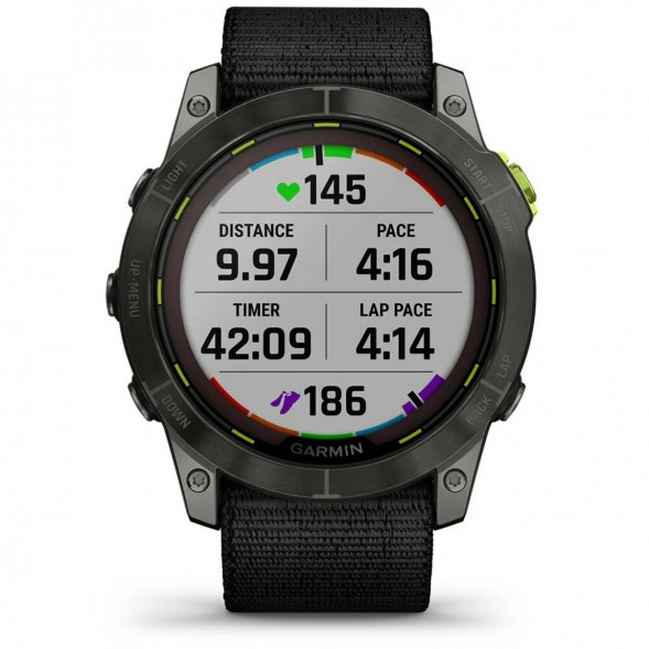 Умные часы Garmin Enduro 2 угольно-серый DLC титановый с нейлоновым ремешком UltraFit 010-02754-01 в Рязани