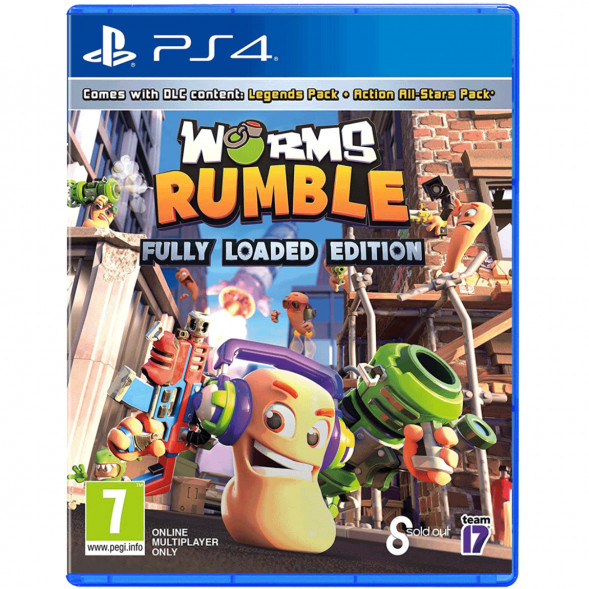 Игра Worms Rumble. Fully Loaded Edition [PS4, русские субтитры] в Рязани