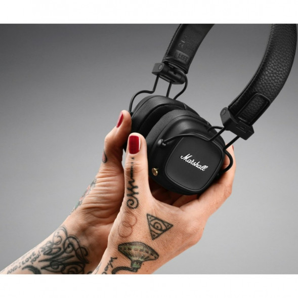 Беспроводные наушники Marshall Major IV, черный в Рязани