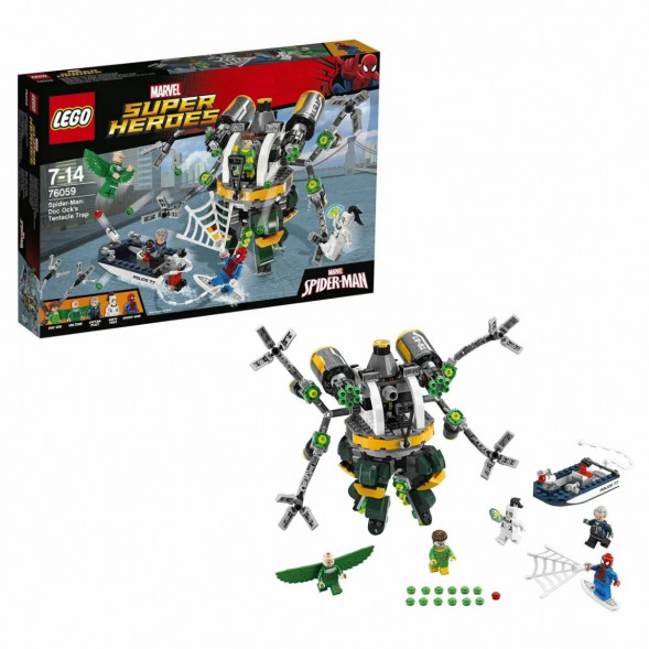 Конструктор LEGO Super Heroes 76059 Человек-паук: в ловушке Доктора Осьминога в Рязани