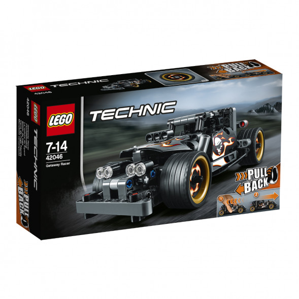 Конструктор LEGO Technic 42046 Гоночный автомобиль для побега в Рязани