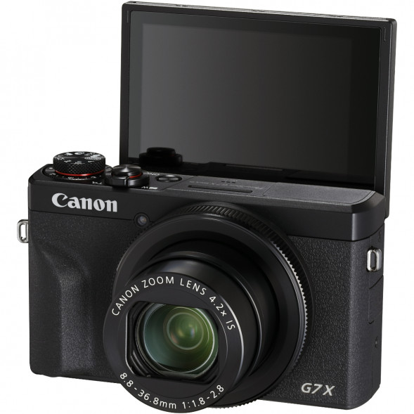 Фотоаппарат Canon PowerShot G7X Mark III, чёрный в Рязани