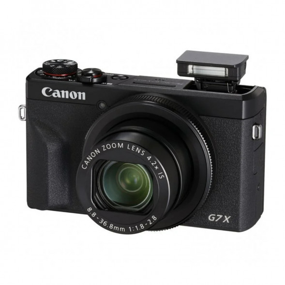 Фотоаппарат Canon PowerShot G7X Mark III, чёрный в Рязани
