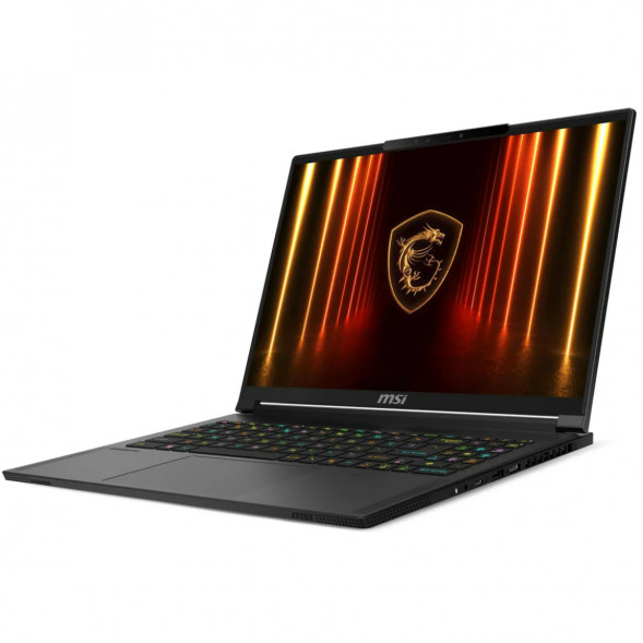 Ноутбук игровой MSI Stealth 16 AI A2HWFG-086XRU (16&amp;quot;, Intel Core Ultra 7, 32ГБ, 1ТБ SSD, RTX 5060, FreeDOS), черный в Рязани