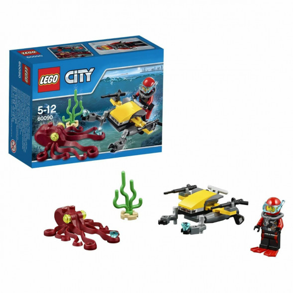 Конструктор LEGO City Deep Sea Explorers 60090 Глубоководный скутер в Рязани