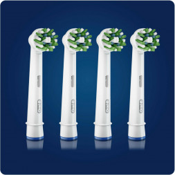 Насадки на зубные щетки Oral-B Cross Action (3+1 Extra), 4 шт.