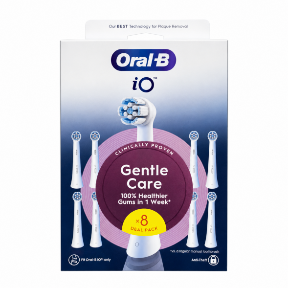 Сменные насадки Oral-B iO Gentle Care, 8 штук в Рязани