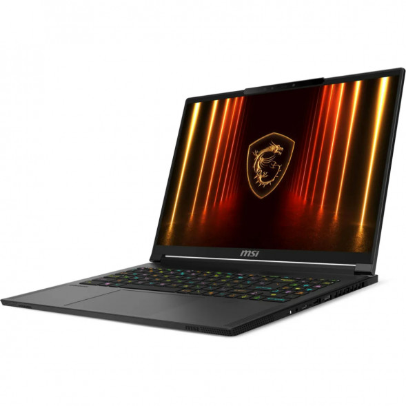 Ноутбук MSI Stealth A16 AI+ A3HWHG-239XRU (16&amp;quot;, OLED, AMD Ryzen AI 9 365 2ГГц, 10 ядер, 32ГБ LPDDR5x, 1ТБ SSD, NVIDIA GeForce RTX 5070 Ti, без ОС), черный в Рязани
