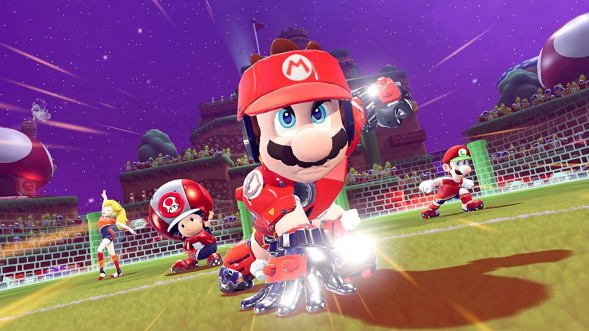 Игра Mario Strikers Battle League для Nintendo Switch, картридж в Рязани