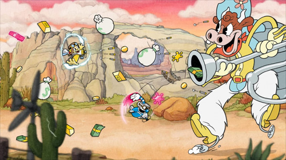 Игра Cuphead Standard Edition (PS4, русские субтитры) в Рязани
