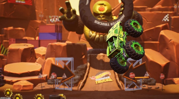 Игра Hot Wheels Monster Trucks: Stunt Mayhem [PS5, английская версия] в Рязани