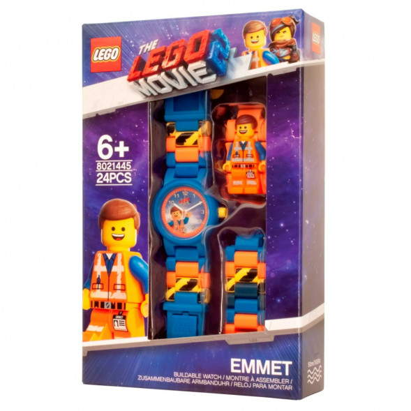 Часы LEGO Movie 8021445 «Emmet» с минифигуркой в Рязани