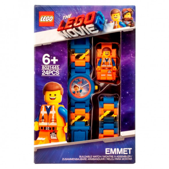 Часы LEGO Movie 8021445 «Emmet» с минифигуркой в Рязани
