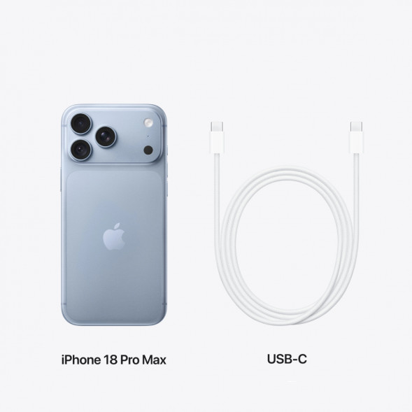 Смартфон Apple iPhone 18 Pro Max 2TB (eSIM), Glacier в Рязани