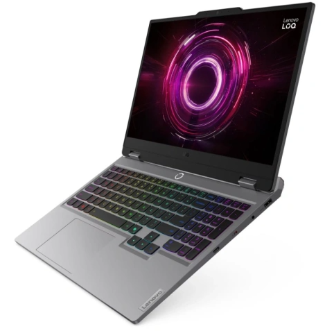Ноутбук Lenovo LOQ 15AHP10(83JG007PUS) (15.6 &amp;quot;, Ryzen 7, 16 Гб RAM, 512 Гб SSD, GeForce RTX 5060, Серый) в Рязани
