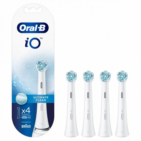 Насадка для электрической зубной щетки Oral-B iO Ultimate Clean White, 4 шт. в Рязани