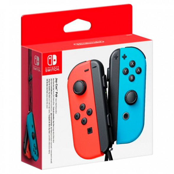 Геймпад Nintendo Switch Joy-Con controllers Duo, красный/синий в Рязани