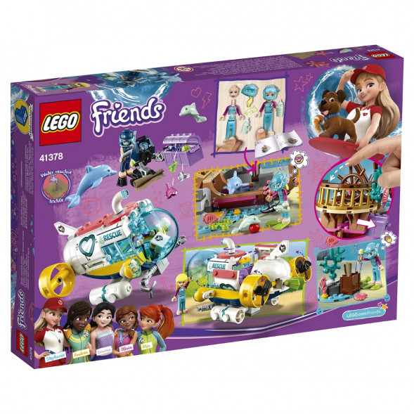 Конструктор LEGO Friends 41378 Спасение дельфинов в Рязани