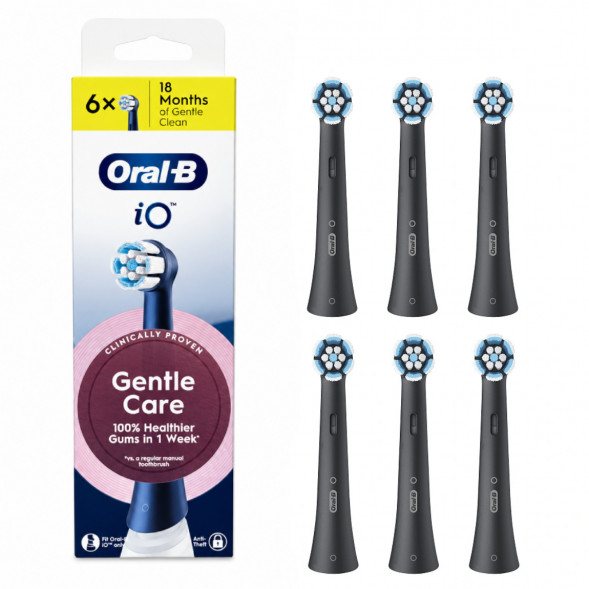 Сменные насадки Oral-B iO Gentle Care, 6 штук в Рязани