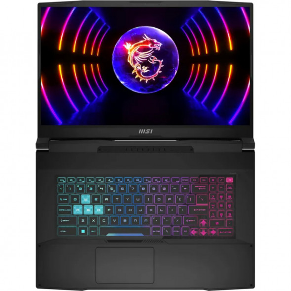 Ноутбук MSI Katana 17 B13VEK-1622XRUY (17.3&amp;quot;, IPS, Intel Core i7 13620H 2.4ГГц, 10 ядер, 16ГБ DDR5, 512ГБ SSD, NVIDIA GeForce RTX 4050 - 6 ГБ, FreeDOS), черный в Рязани