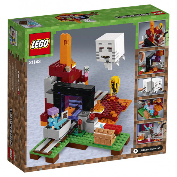 Конструктор LEGO Minecraft 21143 Портал в Подземелье  в Рязани
