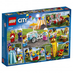 Конструктор LEGO City Town 60234 Комплект минифигурок Весёлая ярмарка