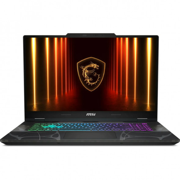 Ноутбук MSI Cyborg 17 B2RWEKG-279XRU (17.3&amp;quot;, IPS, Intel Core 7 240H 2.5ГГц, 10 ядер, 16ГБ DDR5, 1ТБ SSD, NVIDIA GeForce RTX 5050 - 8 ГБ, без ОС), черный в Рязани