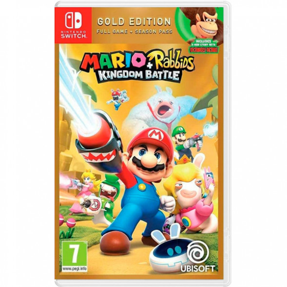 Игра Mario Rabbids: Kingdom Battle. Gold Edition [Nintendo Switch, английская версия] в Рязани