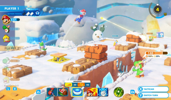 Игра Mario Rabbids: Kingdom Battle. Gold Edition [Nintendo Switch, английская версия] в Рязани