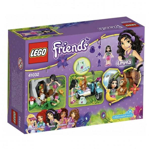 Конструктор LEGO Friends 41032 Джунгли: Мотоцикл скорой помощи в Рязани